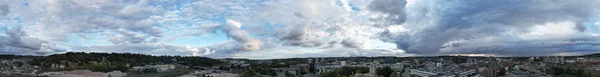 Şehir Merkezi Luton Yüksek Açı Görünümü — Stok fotoğraf