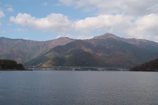 Hermoso Monte Fuji Lago Vista Parque — Foto de Stock