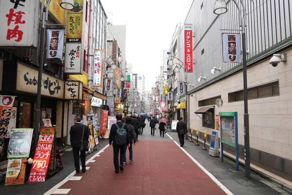 Japan Tokyo 11Th November 2022 Vacker Låg Vinkel Syn Vägar — Stockfoto