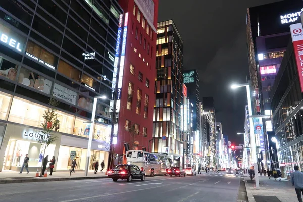 Japan Tokyo 11Th November 2022 Vacker Låg Vinkel Syn Vägar — Stockfoto