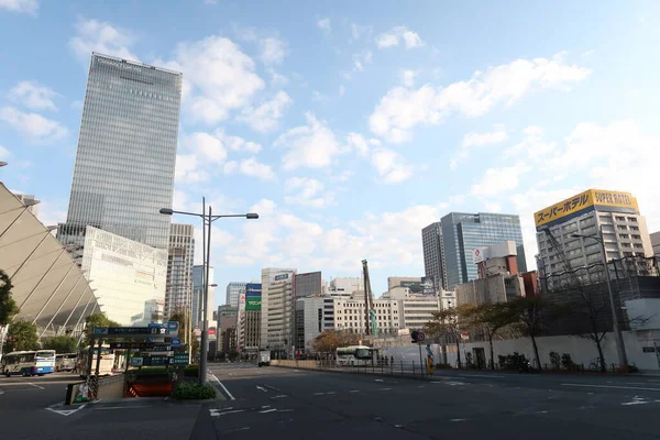 Japan Tokyo 11Th November 2022 Vacker Låg Vinkel Syn Vägar — Stockfoto