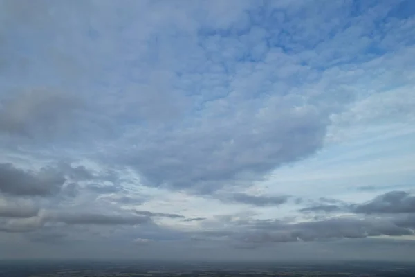 Beautiful Clouds Scene British City England — Stock Photo, Image