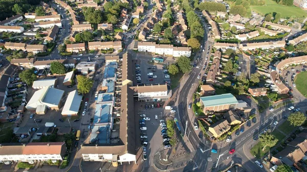Luchtfoto Van Stad Luton Verenigd Koninkrijk — Stockfoto