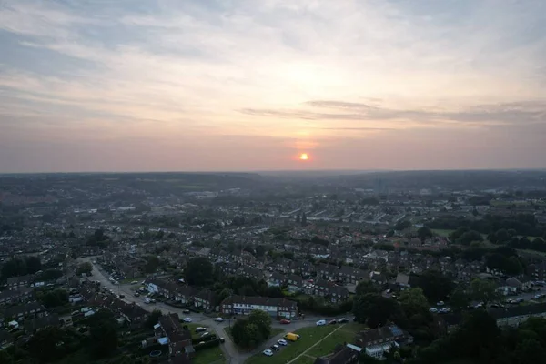 Vanuit Lucht Uitzicht Het Prachtige Landschap Wolken Lucht — Stockfoto