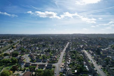 Aerial View of British City