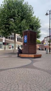 Luton Şehri Şehir Merkezi İngiltere Büyük Britanya