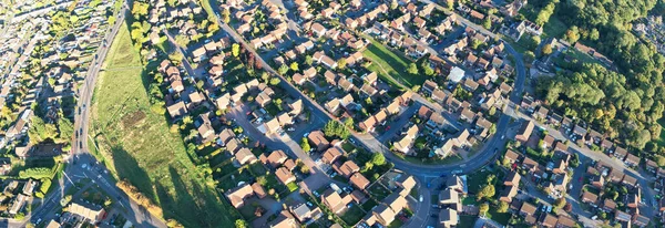 High Angle View Residential Homes East Luton England — Stock Photo, Image