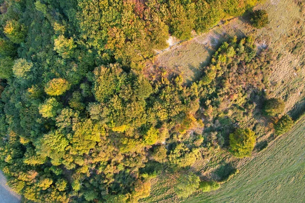 Beautiful Aerial View British Countryside Sharpenhoe Clappers England — Fotografia de Stock