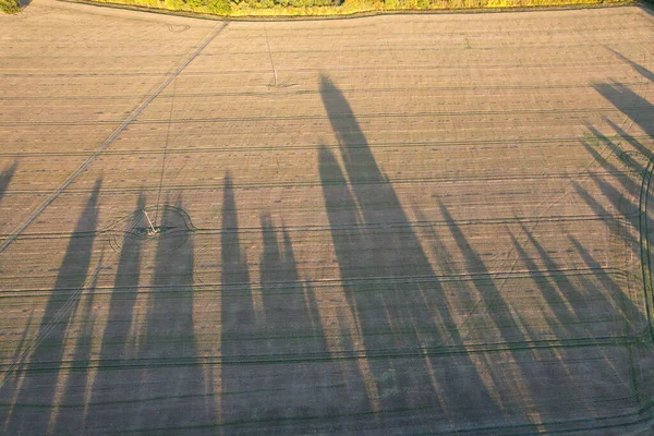 Beautiful Aerial View British Countryside Sharpenhoe Clappers England — ストック写真