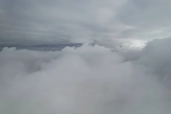 Felhők Között Felett — Stock Fotó