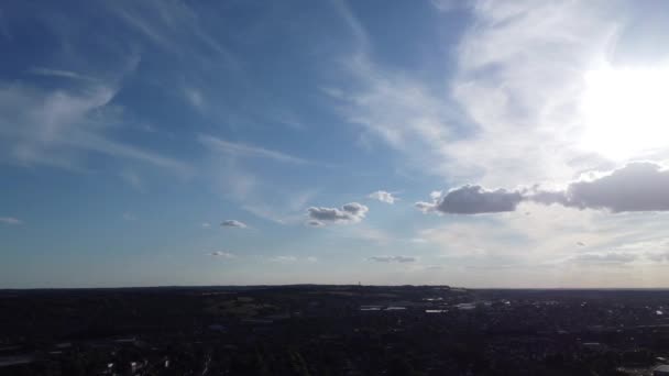 Flygbilder Från Luton City — Stockvideo