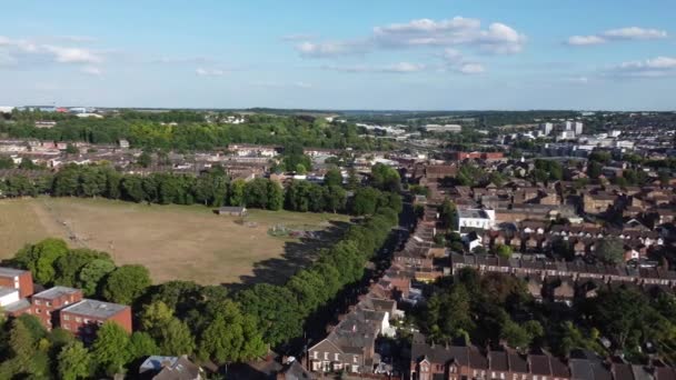 Aerial Footage Luton City — Stock Video