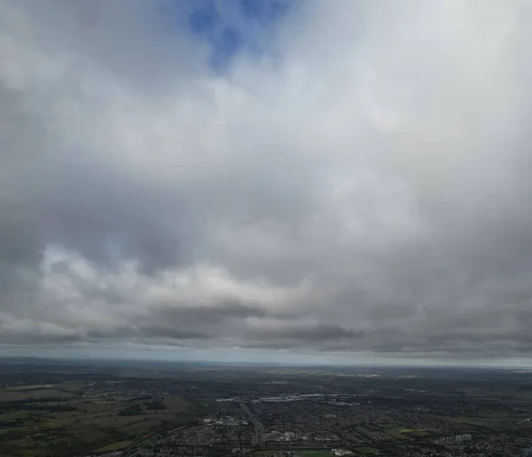 Beste Sicht Auf Regenwolken Aus Großer Höhe — Stockfoto