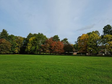 Luton kasabası İngiltere Büyük Britanya 'nın muhteşem manzara manzarası
