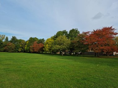 Luton kasabası İngiltere Büyük Britanya 'nın muhteşem manzara manzarası