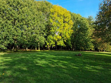 Luton kasabası İngiltere Büyük Britanya 'nın muhteşem manzara manzarası