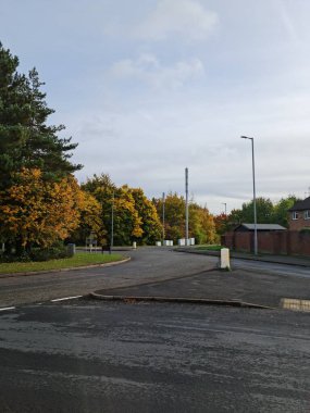 Luton kasabası İngiltere Büyük Britanya 'nın muhteşem manzara manzarası