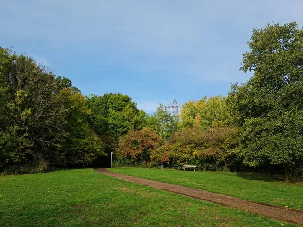 Splendido Paesaggio Veduta Della Città Luton Inghilterra Gran Bretagna Del — Foto Stock