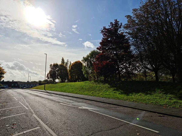 Linda Paisagem Vista Luton Cidade Inglaterra Grã Bretanha Reino Unido — Fotografia de Stock