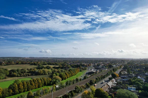 Magnífica Vista Del Paisaje Ciudad Luton Inglaterra Gran Bretaña Del — Foto de Stock