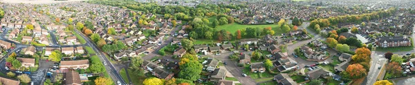 Vista Más Hermosa Del Paisaje Luton Town England Drone High — Foto de Stock