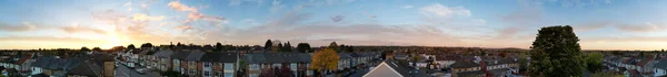 Mest Vackra Landskap Utsikt Över Luton Town England Storbritannien Drone — Stockfoto