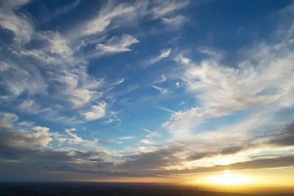 Most Beautiful Landscape View Luton Town England Drone High Angle — Stock Photo, Image