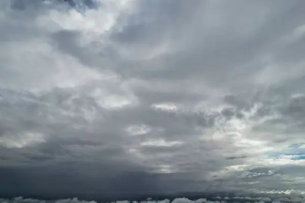 Best High Angle Footage Dramatic Clouds Sky Strong Winds England — Stock Photo, Image