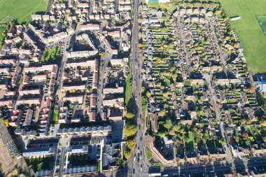 Aerial View of Dunstable Town