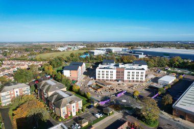 Aerial View of Dunstable Town
