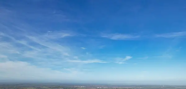 Hermosas Nubes Atardecer Sobre Dunstable Downs — Foto de Stock