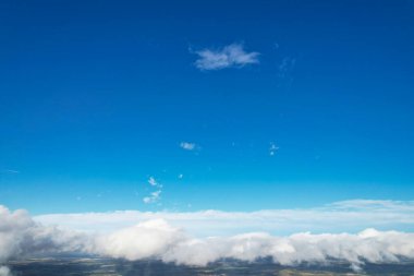 Dramatic Clouds over Countryside of England
