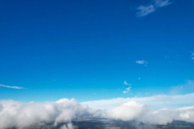 Dramatic Clouds over Countryside of England