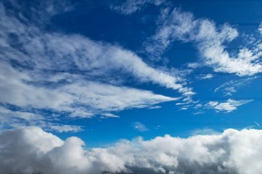 Dramatic Clouds over Countryside of England