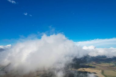 Dramatic Clouds over Countryside of England