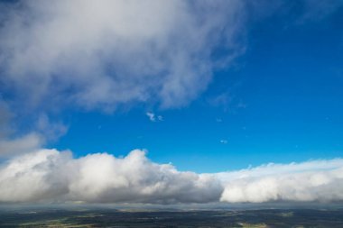 Dramatic Clouds over Countryside of England