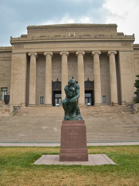Kansas City Missouri July 2022 Nelson Atkins Museum Art Rodin — ストック写真