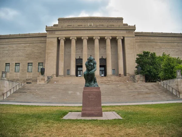 Kansas City Missouri July 2022 Nelson Atkins Museum Art Rodin — Stockfoto