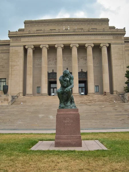 Kansas City Missouri July 2022 Nelson Atkins Museum Art Rodin — Stockfoto