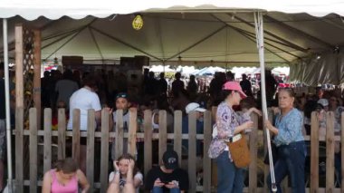 Kansas City Missouri - August 20, 2022 - Ethnic Enrichment Festival at Swope Park - Annual cultural diversity event featuring food, music, and dance from countries all over the globe.