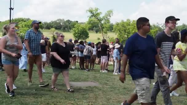 Kansas City Missouri August 2022 Ethnic Enrichment Festival Swope Park — Stock video