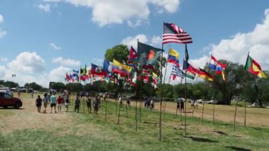 Kansas City Missouri - August 20, 2022 - Ethnic Enrichment Festival at Swope Park - Annual cultural diversity event featuring food, music, and dance from countries all over the globe.
