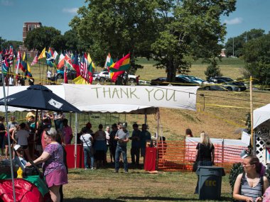 Kansas City Missouri - August 20, 2022 - Ethnic Enrichment Festival at Swope Park - Crowd Shot