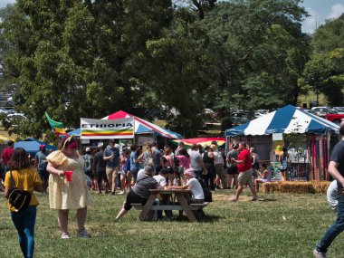 Kansas City Missouri - August 20, 2022 - Ethnic Enrichment Festival at Swope Park - Crowd Shot