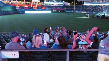 Kansas City, Missouri - 27 Ağustos 2022 - Kansas City Royals San Diego Padres 'e karşı