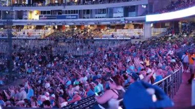 Kansas City, Missouri - 27 Ağustos 2022 - Kansas City Royals San Diego Padres 'e karşı