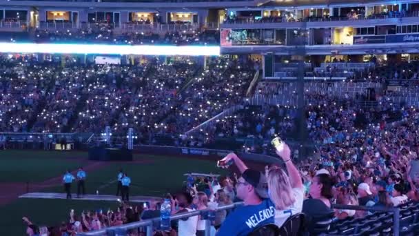 Kansas City Missouri Augusti 2022 Kansas City Royals San Diego — Stockvideo