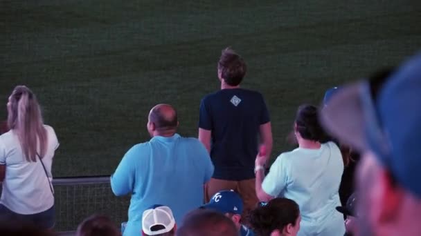 Kansas City Missouri August 2022 Kansas City Royals San Diego — Stockvideo