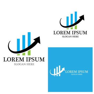 Business Finance Logo şablon vektör simgesi tasarımı