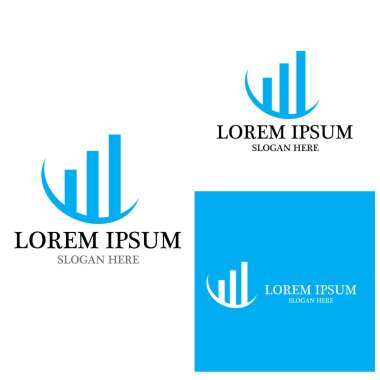 Business Finance Logo şablon vektör simgesi tasarımı